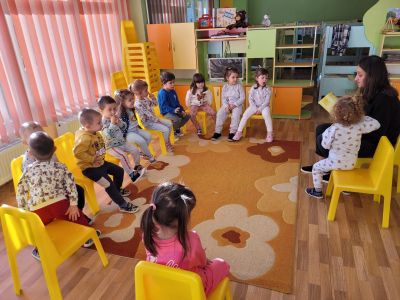 Ден на четенето - ДГ 9 Слънчице - Казанлък